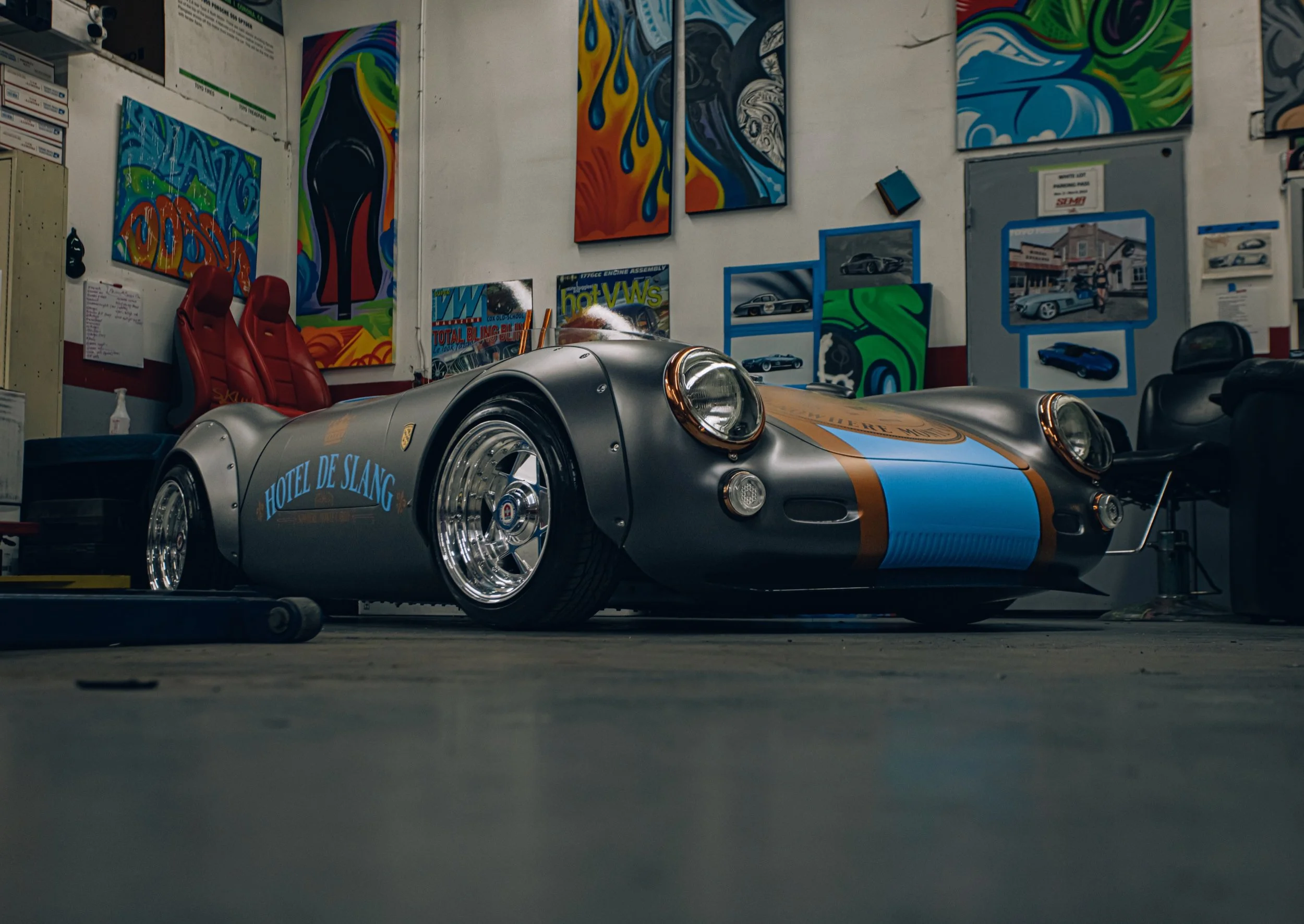 1955 Porsche 550 SPYDER Widebody — S-KLUB LA